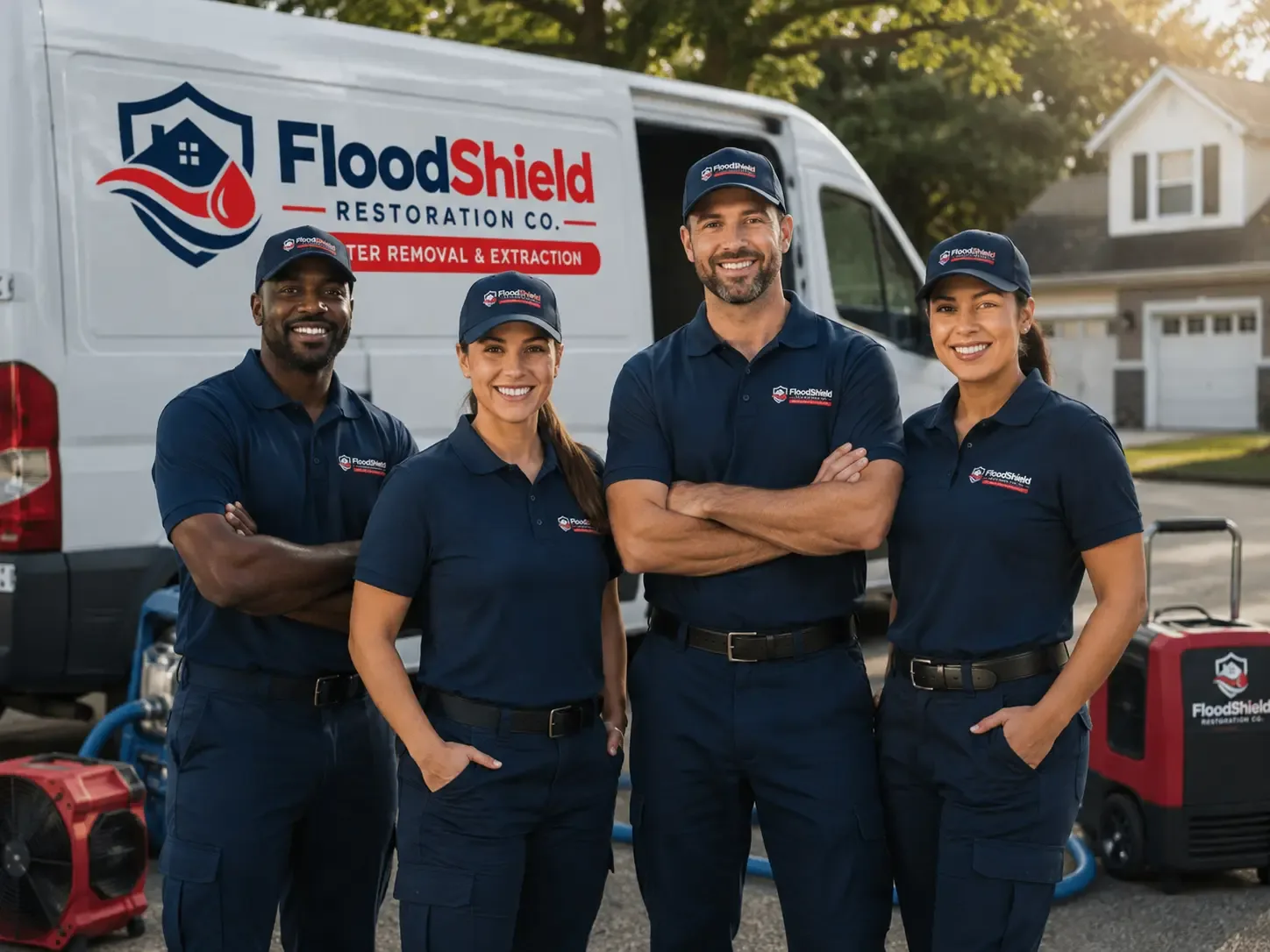 Flood Damage Restoration company in Brilliant, OH
